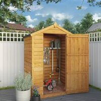 Mercia 3 X 4 Ft Overlap Apex Windowless Shed - Fsc&Reg; Certified