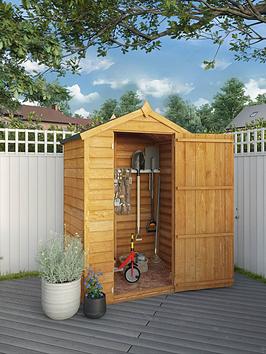 Mercia 3 X 4 Ft Overlap Apex Windowless Shed - Fsc&Reg; Certified