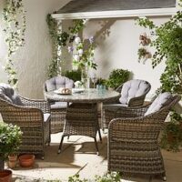 The Very Collection Florida 4 Seater Dining Set