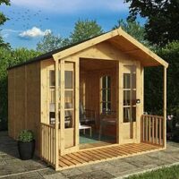 Mercia 10 X 8Ft Premium Traditional Summerhouse - Pefc Certified - Summerhouse Only