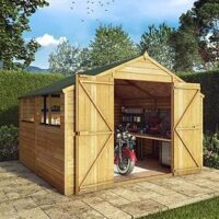 Mercia 10 X 10Ft Overlap Apex Shed - Fsc&Reg; Certified