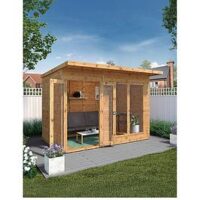 Mercia 10 X 6 Maine Pent Summerhouse - Pefc Certified