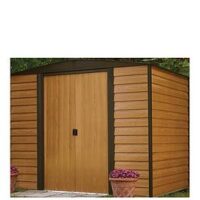 Rowlinson 8X6 Woodvale Metal Apex Shed