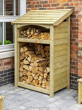 Rowlinson Signature Heritage T&G Tall Single Log Store