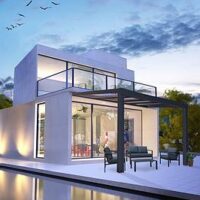 Palram Stockholm Patio Cover 3.4X3.7 Grey Clear