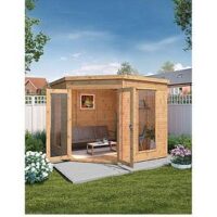 Mercia 8 X 8 Premium Corner Summerhouse - Pefc Certified