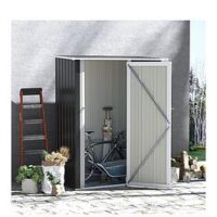 Outsunny 5 X 3Ft Outdoor Storage Shed With Lockable Door