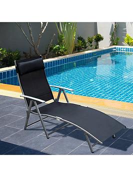 Outsunny Outdoor Lounge Chair