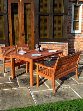 Rowlinson Willington Rectangular 4 Seat Set