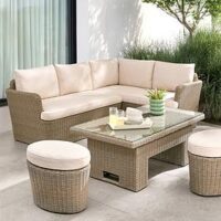 The Very Collection Albany Corner Dining Set With Lift Up Table