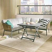 Very Home Luxe Corner Set With Lift Up Dining Table