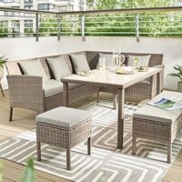 Very Home Monte Carlo Corner Dining Set