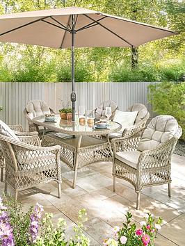 The Very Collection Venice 6-Seater Dining Set