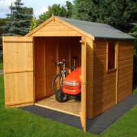 Warwick 5' 9" x 7' 10" Apex Shed - Premium Dip Treated Shiplap