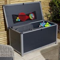 Rowlinson Airevale 4X2 Cushion Box Dark Grey