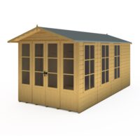 Westminister 12' 9" x 6' 8" Apex Summerhouse - Premium 12mm Cladding Shiplap