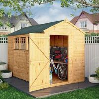 Mercia 10 X 6 Woodsman Shiplap Apex Shed - Pefc Certified