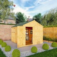 Mercia 10 X 8 Woodsman Shiplap Apex Shed - Pefc Certified