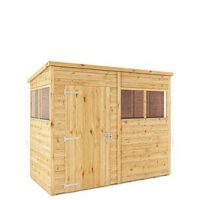 Mercia 8 X 4 Woodsman Shiplap Pent Shed - Pefc Certified