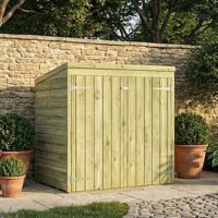 Mercia 3 X 5Ft Overlap Pent Mower Store - Fsc&Reg; Certified