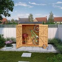 Mercia 6 X 2'6Ft Tongue & Groove Pent Storage Shed - Pefc Certified