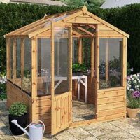 Mercia 6 X 6Ft Traditional Greenhouse - Pefc Certified