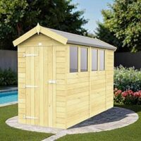 Diy Sheds 4 X 10 Apex Shed Shiplap Pressure Treated