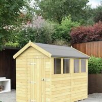 Diy Sheds 6 X 8 Apex Shed Shiplap Pressure Treated