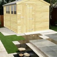 Diy Sheds 8 X 10 Apex Shed Shiplap Pressure Treated
