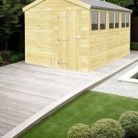 Diy Sheds 8 X 12 Apex Shed Shiplap Pressure Treated