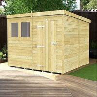 Diy Sheds 8 X 8 Pent Shed Shiplap Pressure Treated