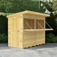 Diy Sheds 8 X 4Ft Shiplap Pressure Treated Bar