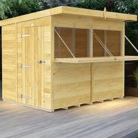 Diy Sheds 8 X 6Ft Shiplap Pressure Treated Bar