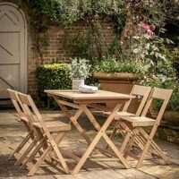 Gallery Direct Lindos Folding Dining Set