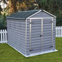 Canopia By Palram Skylight Shed 6X10 D. Grey-Special Pack