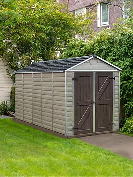 Canopia By Palram Skylight Shed 6X12 Tan- Special Pack