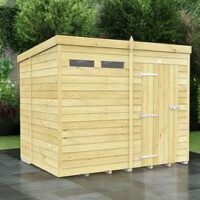 Diy Sheds 8 X 6 Security Pent Shed
