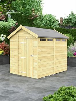 Diy Sheds 6 X 8 Apex Security Shed