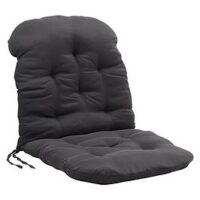 Living And Home Garden Seat Pad Dark Grey L 120 Cm X W 60 Cm