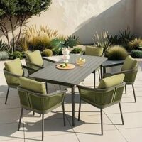 The Very Collection Calvi 6-Seater Dining Table And Chair Set