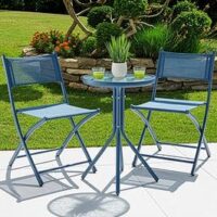 The Very Collection Hawaii 3-Piece Bistro Set Blue