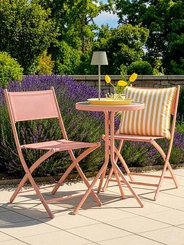 The Very Collection Hawaii 3 Piece Bistro Set- Clay