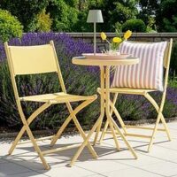 The Very Collection Hawaii 3-Piece Bistro Set - Buttermilk