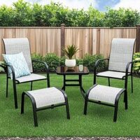 The Very Collection Miami 5 Piece Lounger Set