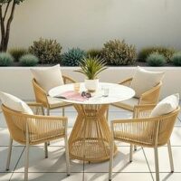 The Very Collection Columbia 4 Seater Dining Set