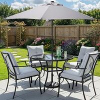 The Very Collection Seville 6 Piece Cushioned Dining Set