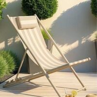 The Very Collection Palm Springs Deckchair Stripe