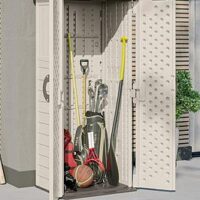 Suncast Mannington Storage Cabinet - Vanilla