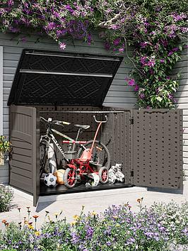Suncast Stow-Away Large Store - Stone Grey