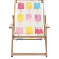Gallery Direct Creta Deck Chair Ice Lollies